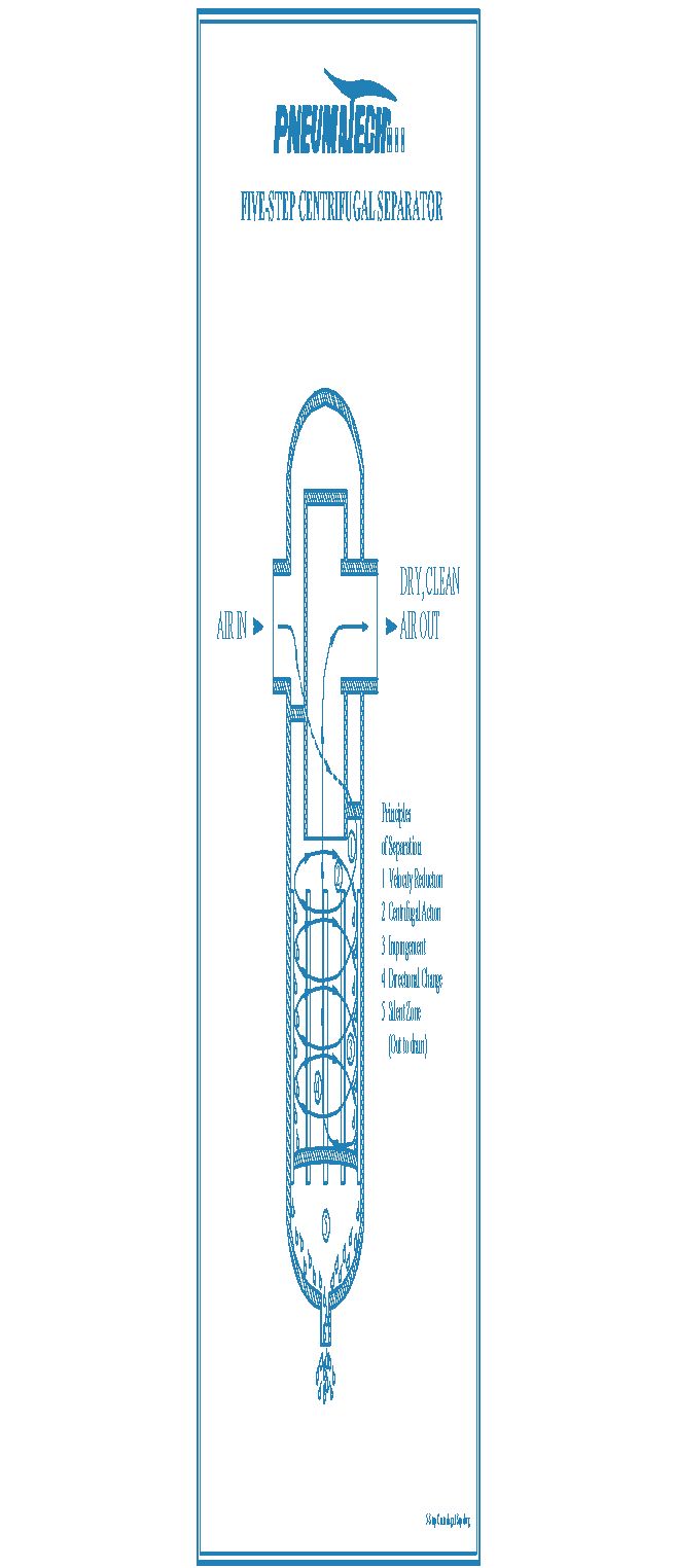 5-step centrifugal separator